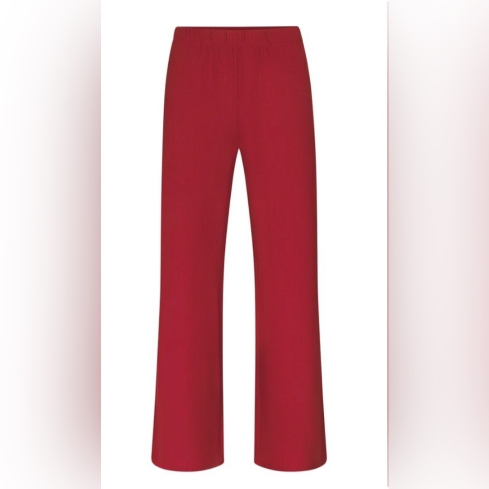 New Skims red lounge pants XL - Picture 1 of 4